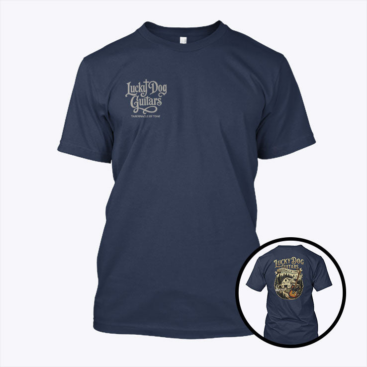 Lucky Dog Guitars Tabernacle Of Tone T Shirt