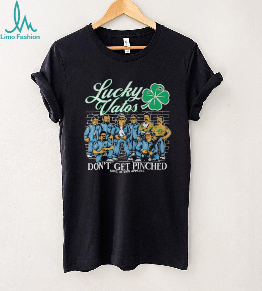 Lucky Vatos St. Patrick’s Day “Don’t Get Pinched” Chicano Art T Shirt