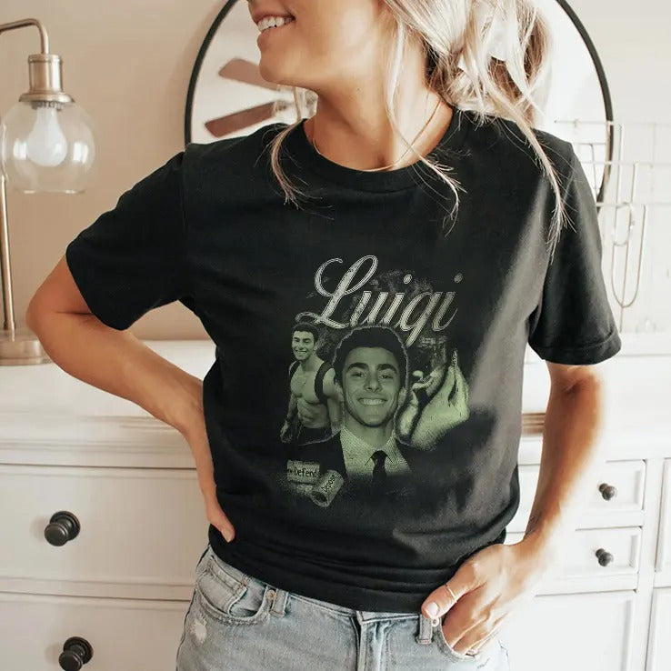 Luigi Deny Defend Depose Shirt