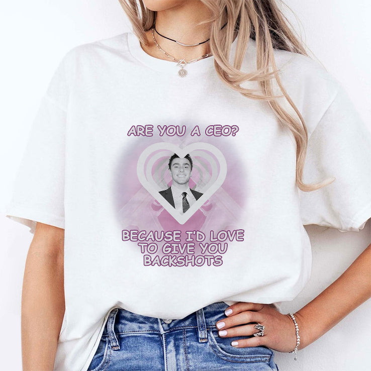 Luigi Mangione Are You A CEO Because I’d Love To Give You Backshots Shirt
