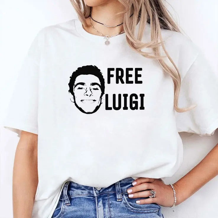 Luigi Mangione Free Luigi T Shirt