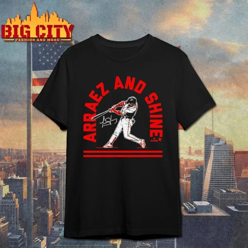 Luis Arraez San Francisco Arraez and Shine signature T-Shirt