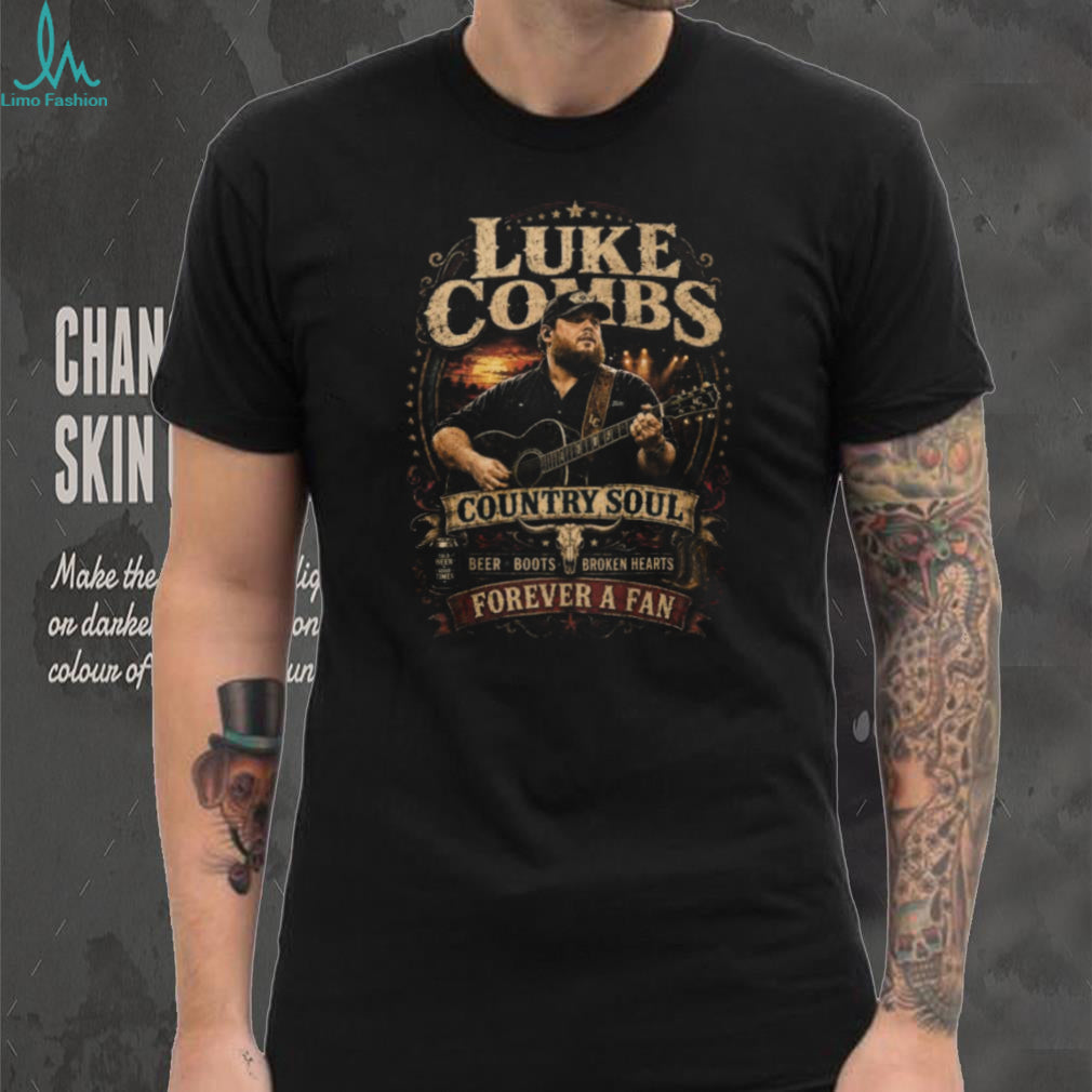 Luke Combs Country Soul Forever A Fan Music Graphic T Shirt