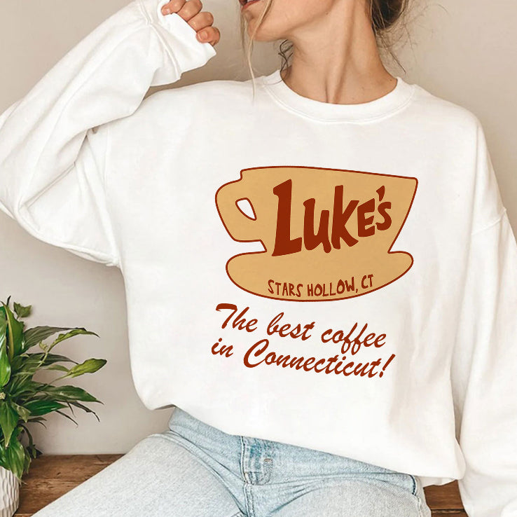 Luke’s Stars Hollow The Best Coffee In Connecticut T Shirt