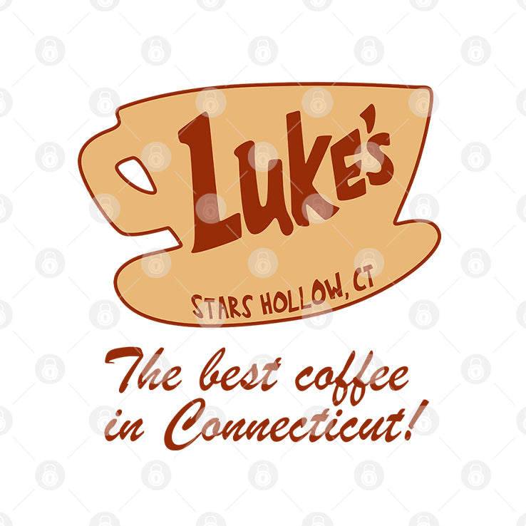 Luke’s Stars Hollow The Best Coffee In Connecticut T Shirt