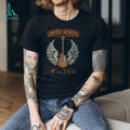 Lynyrd Skynyrd Free Bird Guitar Typography Wings Band T Shirt