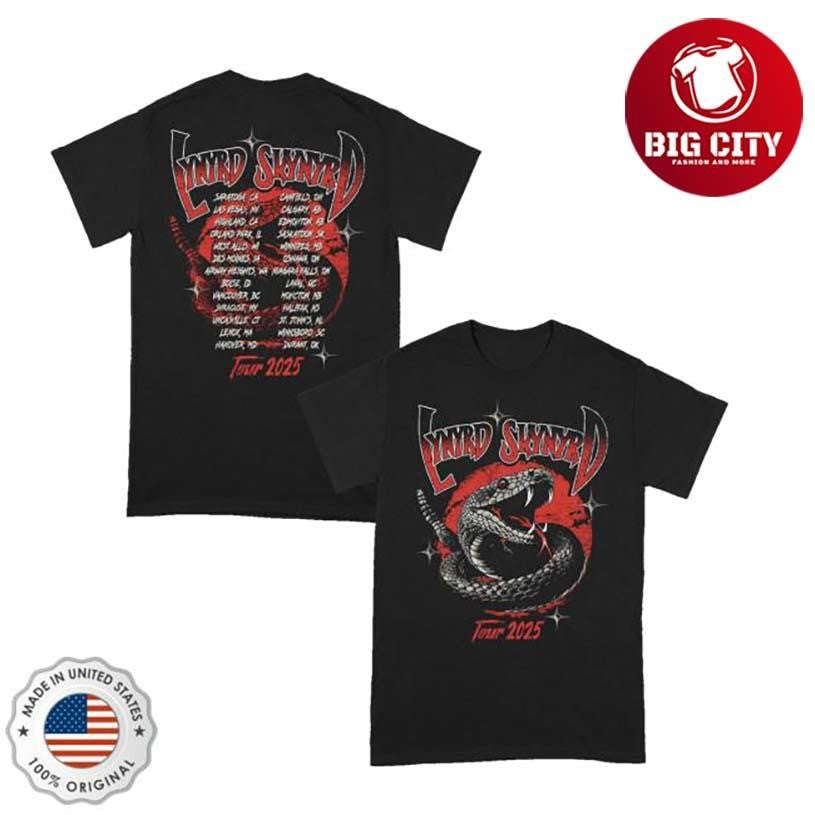 Lynyrd Skynyrd Twisted Tour Two Sided Shirt