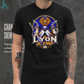 Lyon King #34 Alex Lyon Buffalo Sabres Goalie King Lion T Shirt