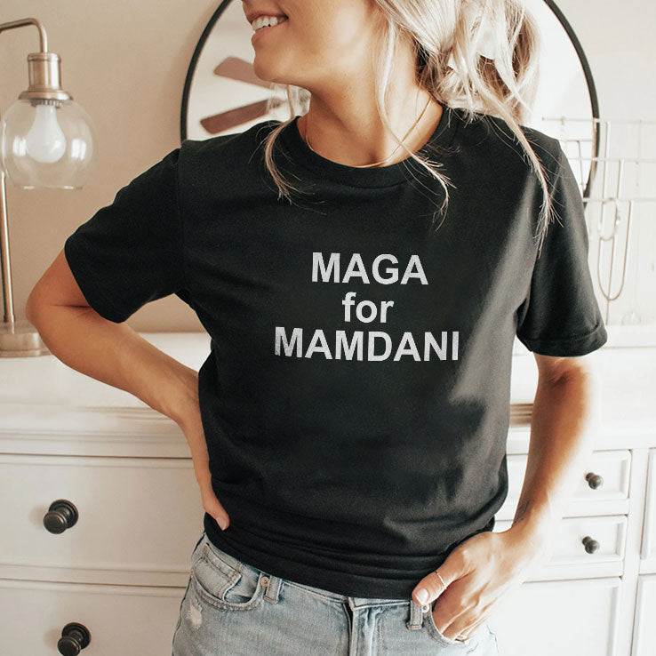 MAGA For Mamdani T Shirt