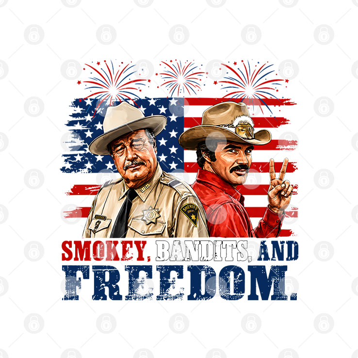 Smokey And The Bandit 4th Of July T Shirt