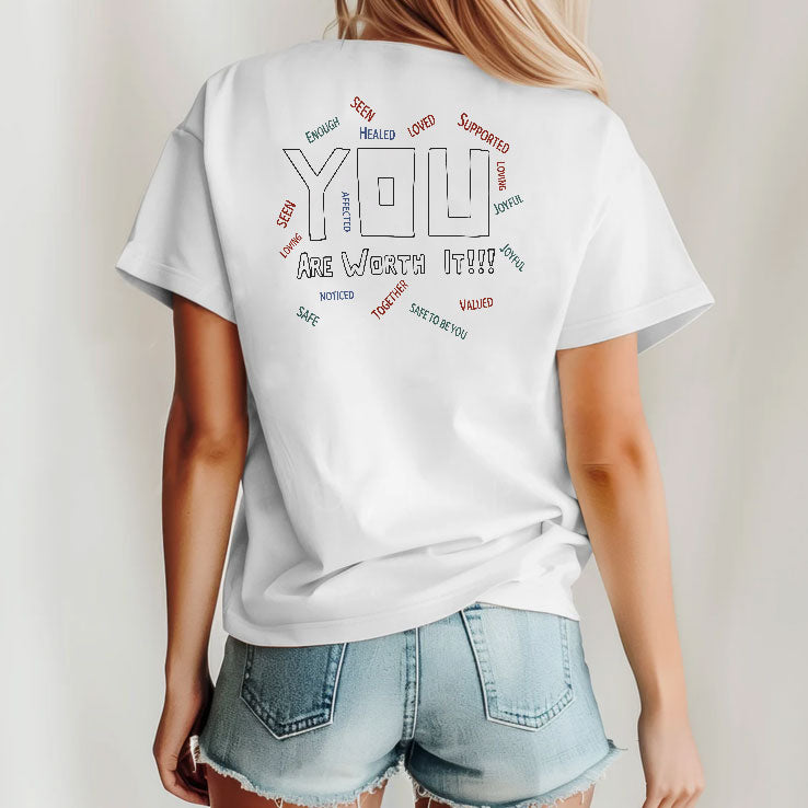 Mack Hollins 988 You Are Worth It T Shirt