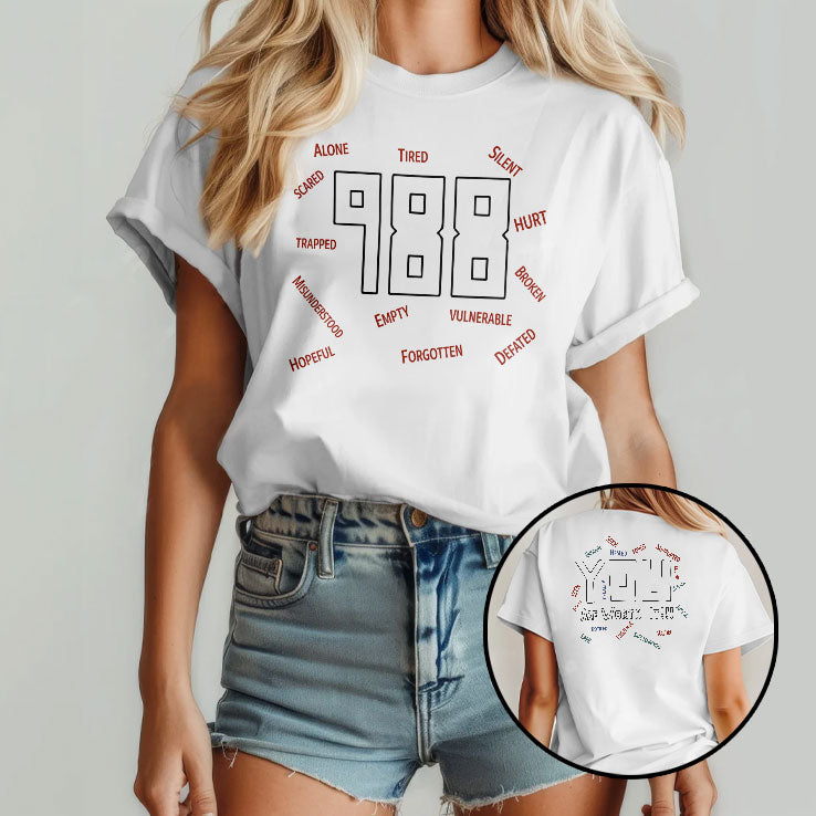Mack Hollins 988 You Are Worth It T Shirt
