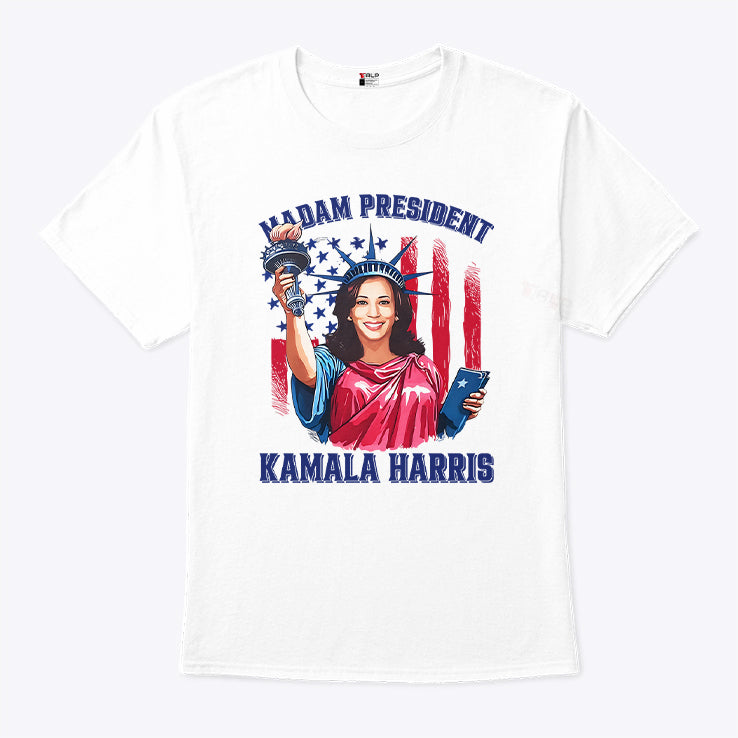 Madam President Kamala Harris Statue Of Liberty Shirt