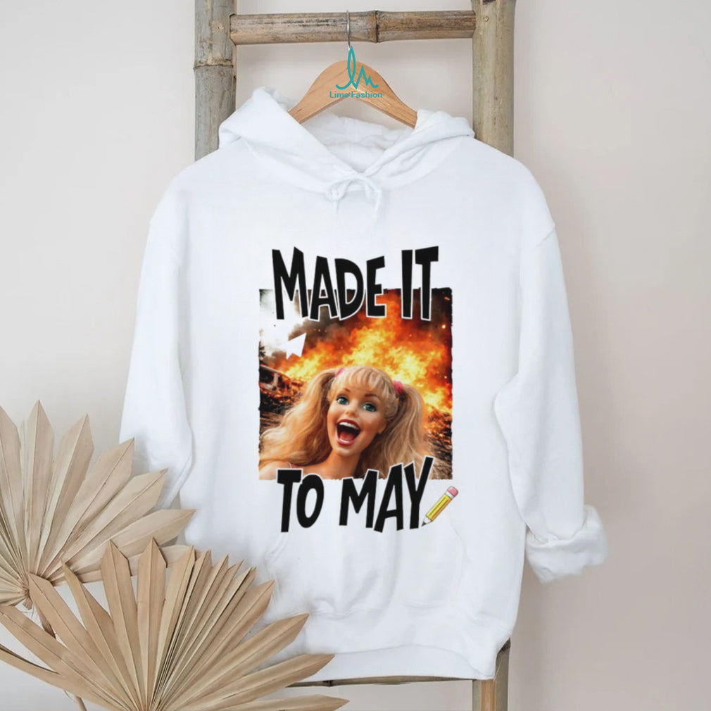 Made It To May Teacher Survival End of School Year Doll Meme T Shirt