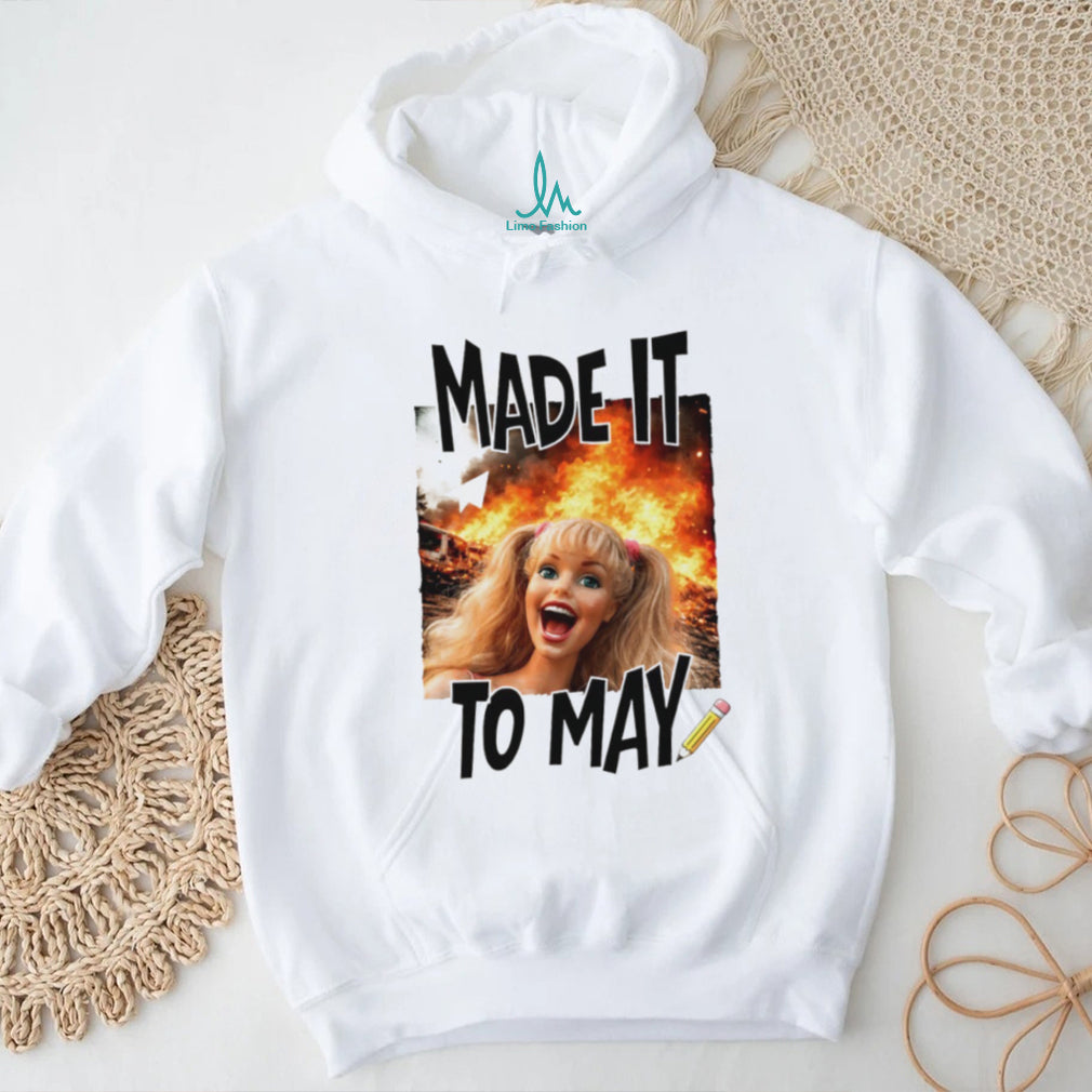 Made It To May Teacher Survival End of School Year Doll Meme T Shirt