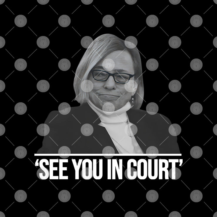 Maine Governor See You In Court T Shirt