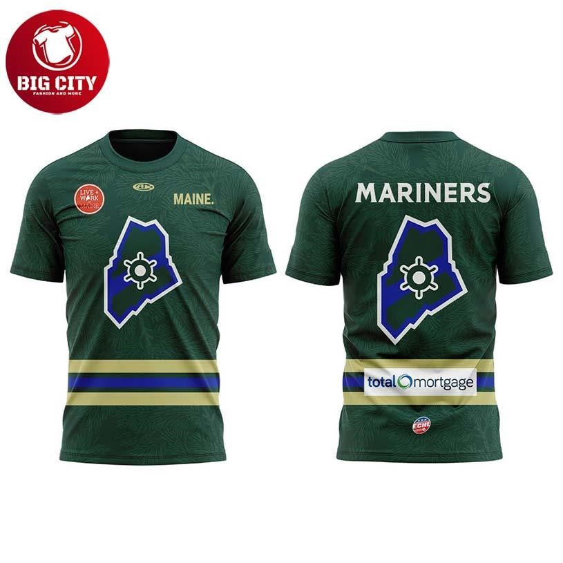 Maine Mariners 207 Night 2026 Celebrate Two Sided Shirt
