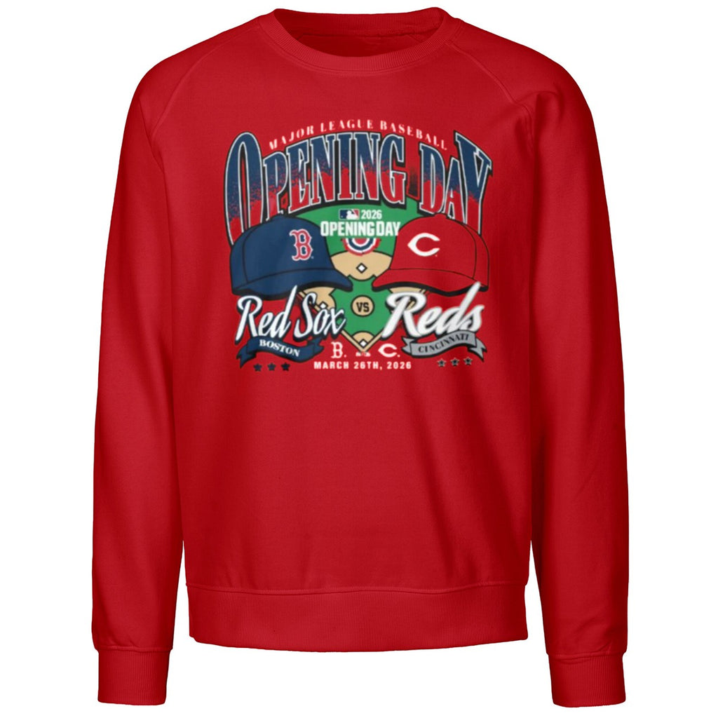 Major League Baseball 2026 Opening Day Red Sox vs Reds Shirt