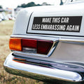 Make This Car Less Embarrassing Again Tesla Car Magnet