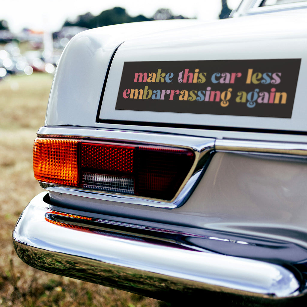 Make This Car Less Embarrassing Car Magnet