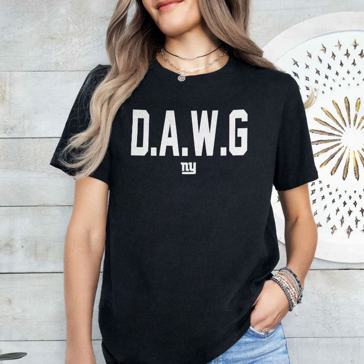 Malik Nabers DAWG Discipline Attitude Will Grit Shirt