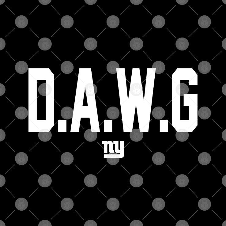 Malik Nabers DAWG Discipline Attitude Will Grit Shirt