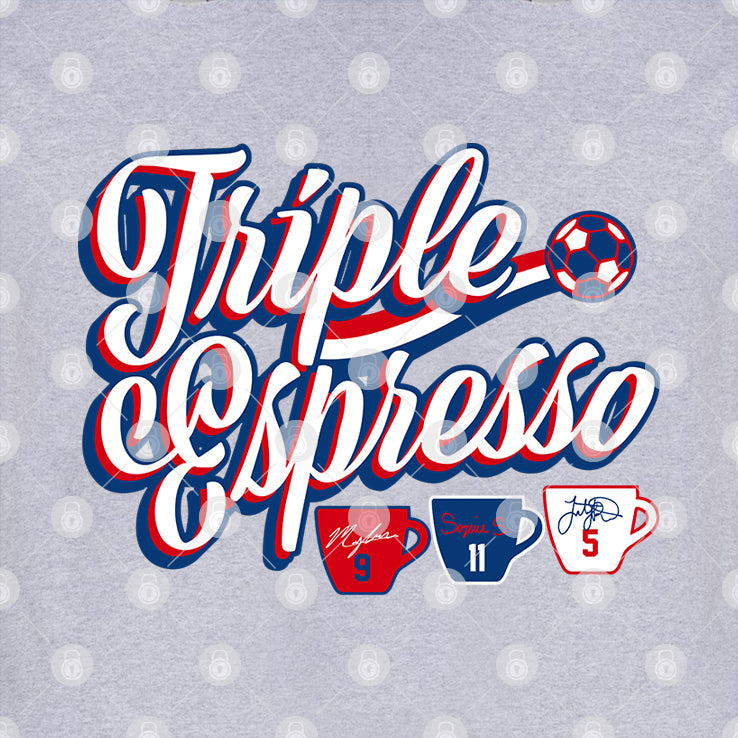 Mallory Swanson Trinity Rodman And Sophia Smith Triple Espresso Shirt