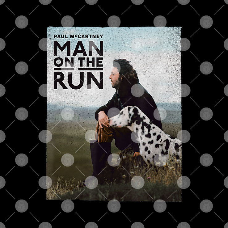Man On The Run Paul McCartney Movie T Shirt