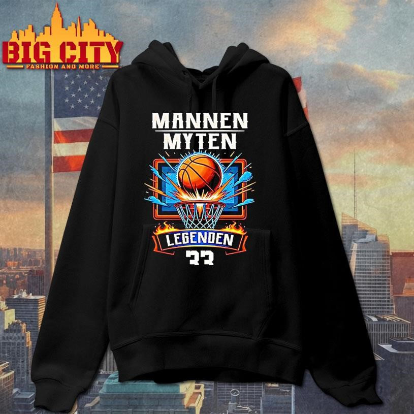 Mannen Myten Legenden 33 Basketball Shirt