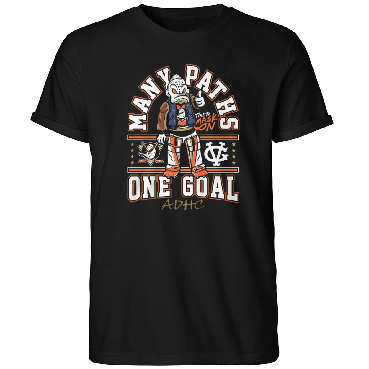 Many Paths Time To Mask One Goal ADHC Shirt