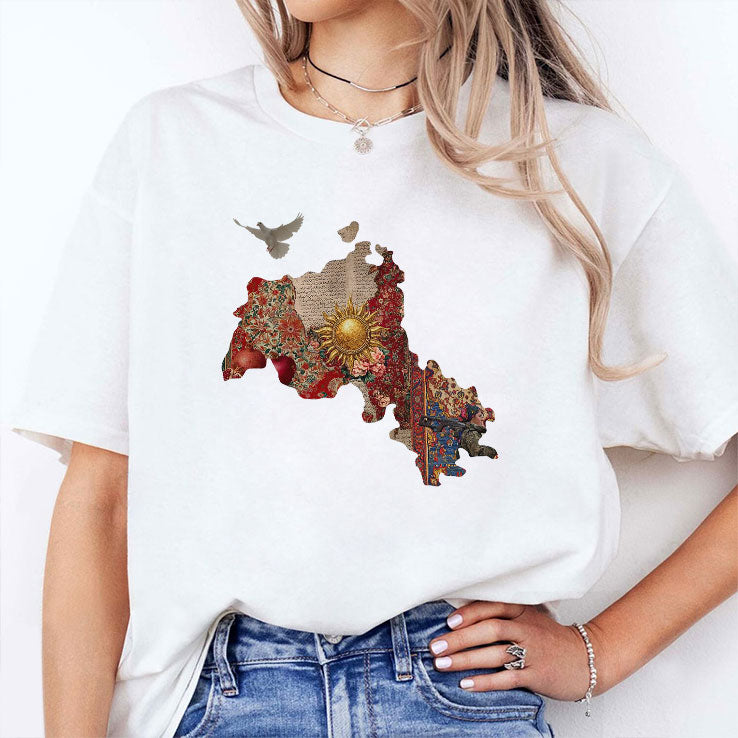 Map Of Kurdistan T Shirt