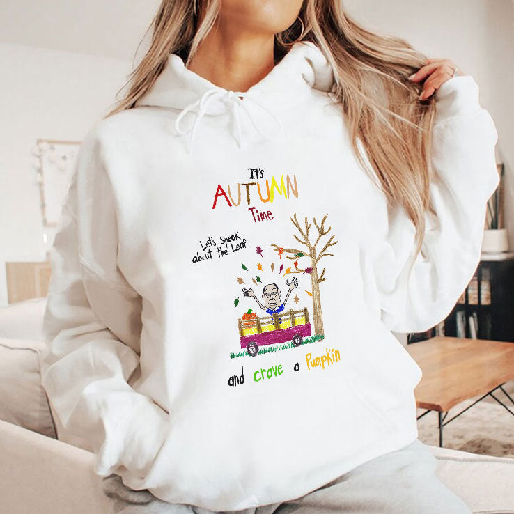 It’s Autumn Time Let’s Speak About The Leaf And Carve A Pumpkin Shirt