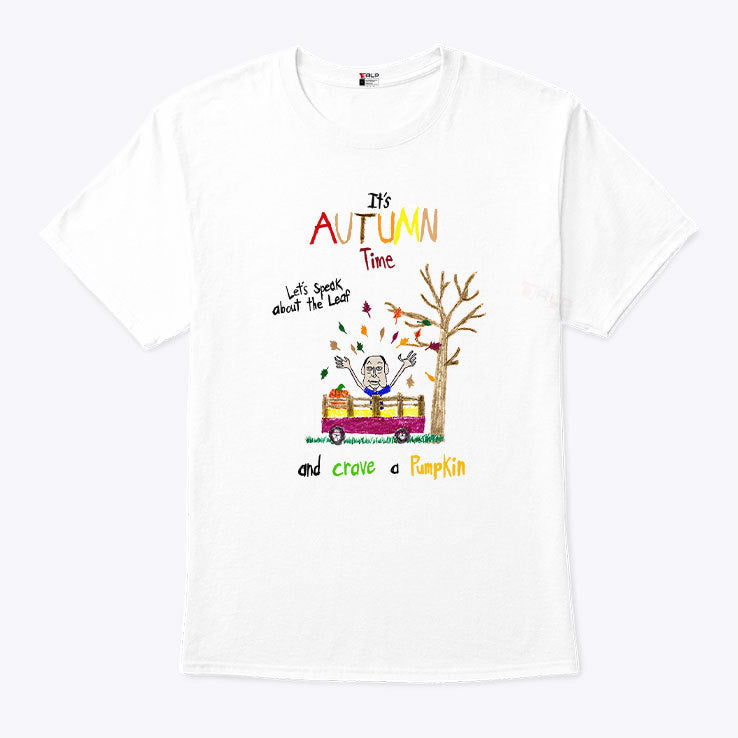It’s Autumn Time Let’s Speak About The Leaf And Carve A Pumpkin Shirt