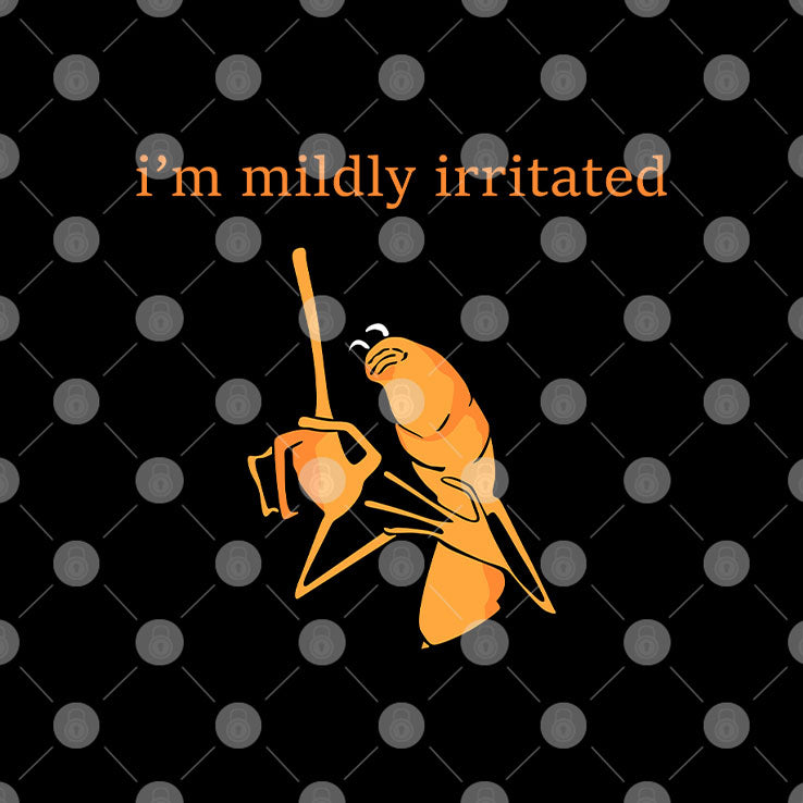 Marcus The Worm I’m Mildly Irritated T Shirt