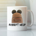 Marcus The Worm Robert Help Mug