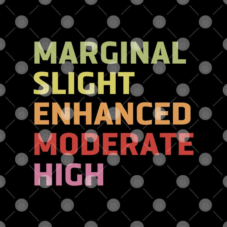 Marginal Slight Enhanced Moderate High Weather Forecast Shirt