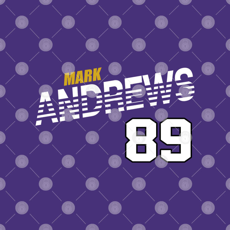 Mark Andrews 89 Baltimore Ravens T Shirt