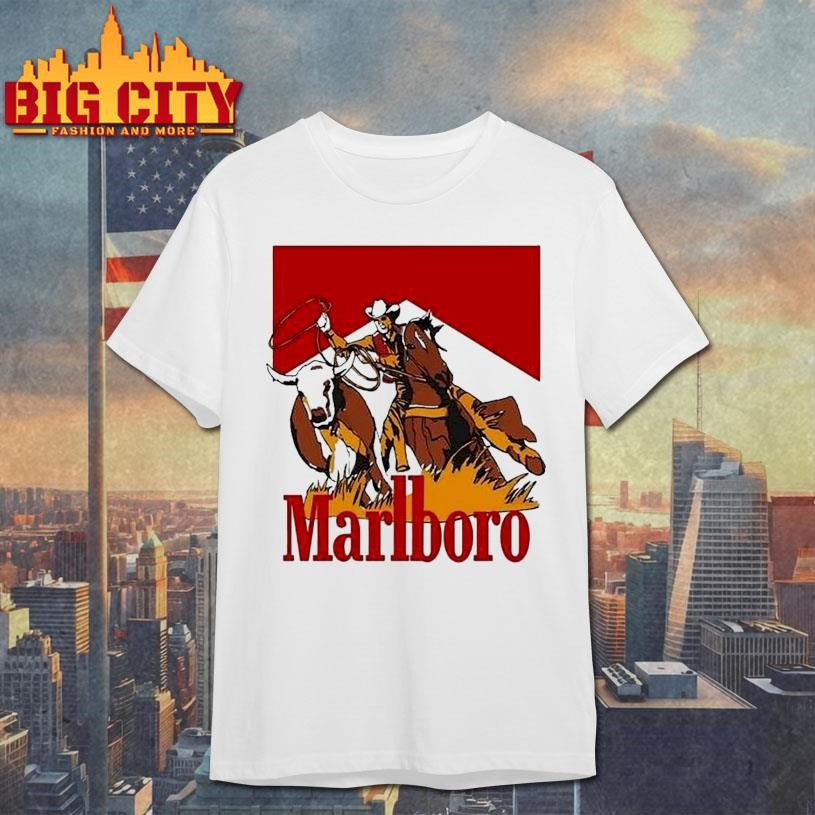 Marlboro Hunting Cowboy Cigarettes Shirts