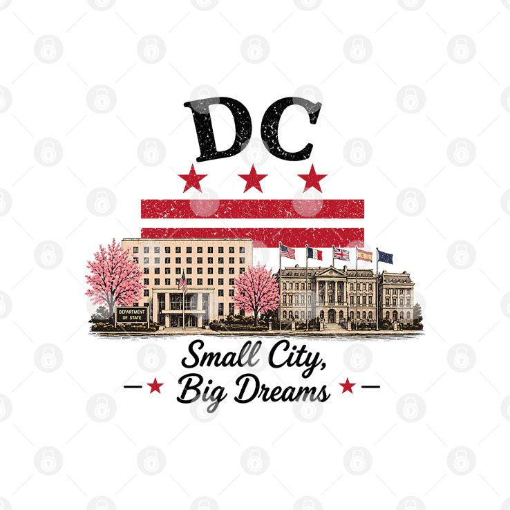 Maryland Small State Big Heart DC Small City Big Dreams Shirt