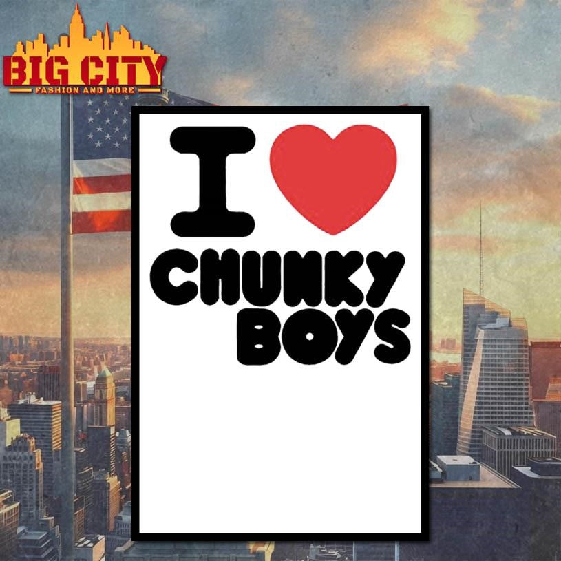 Masterbeef i love chunky boys shirt