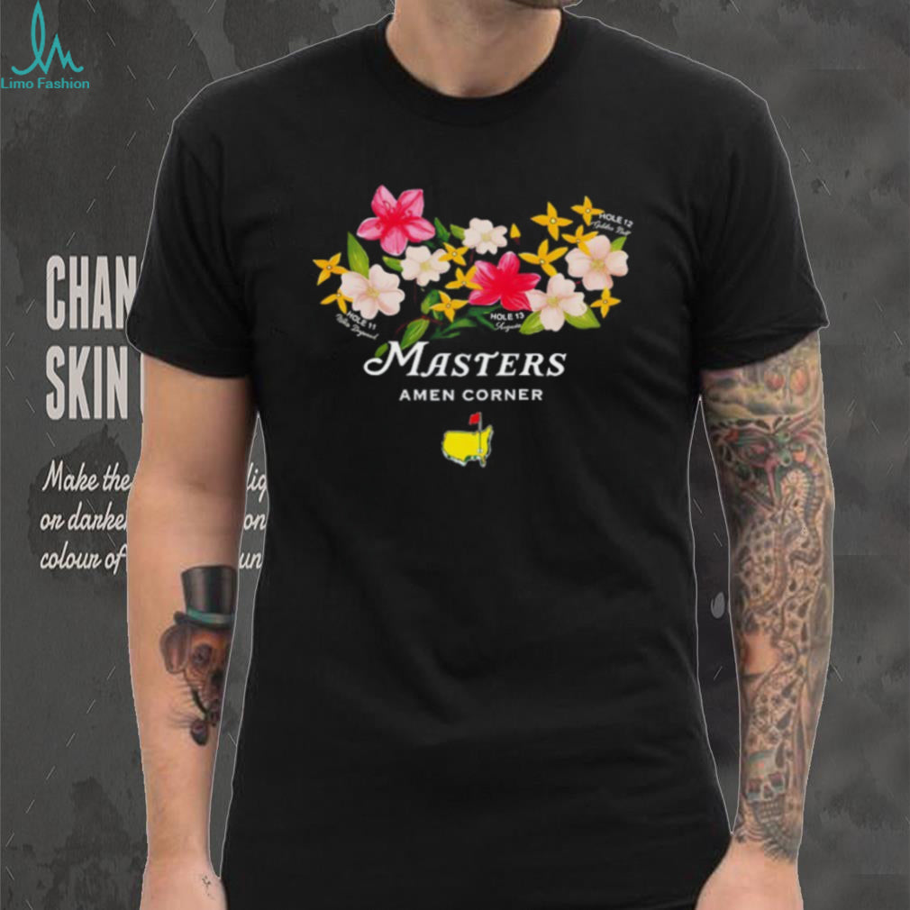 Masters Golf Tournament Amen Corner Floral Aesthetic T Shirt