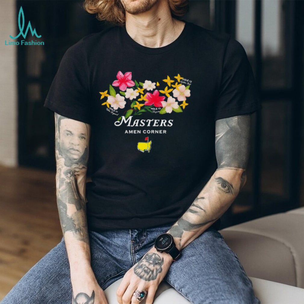 Masters Golf Tournament Amen Corner Floral Aesthetic T Shirt