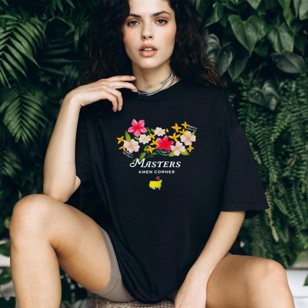Masters Golf Tournament Amen Corner Floral Aesthetic T Shirt