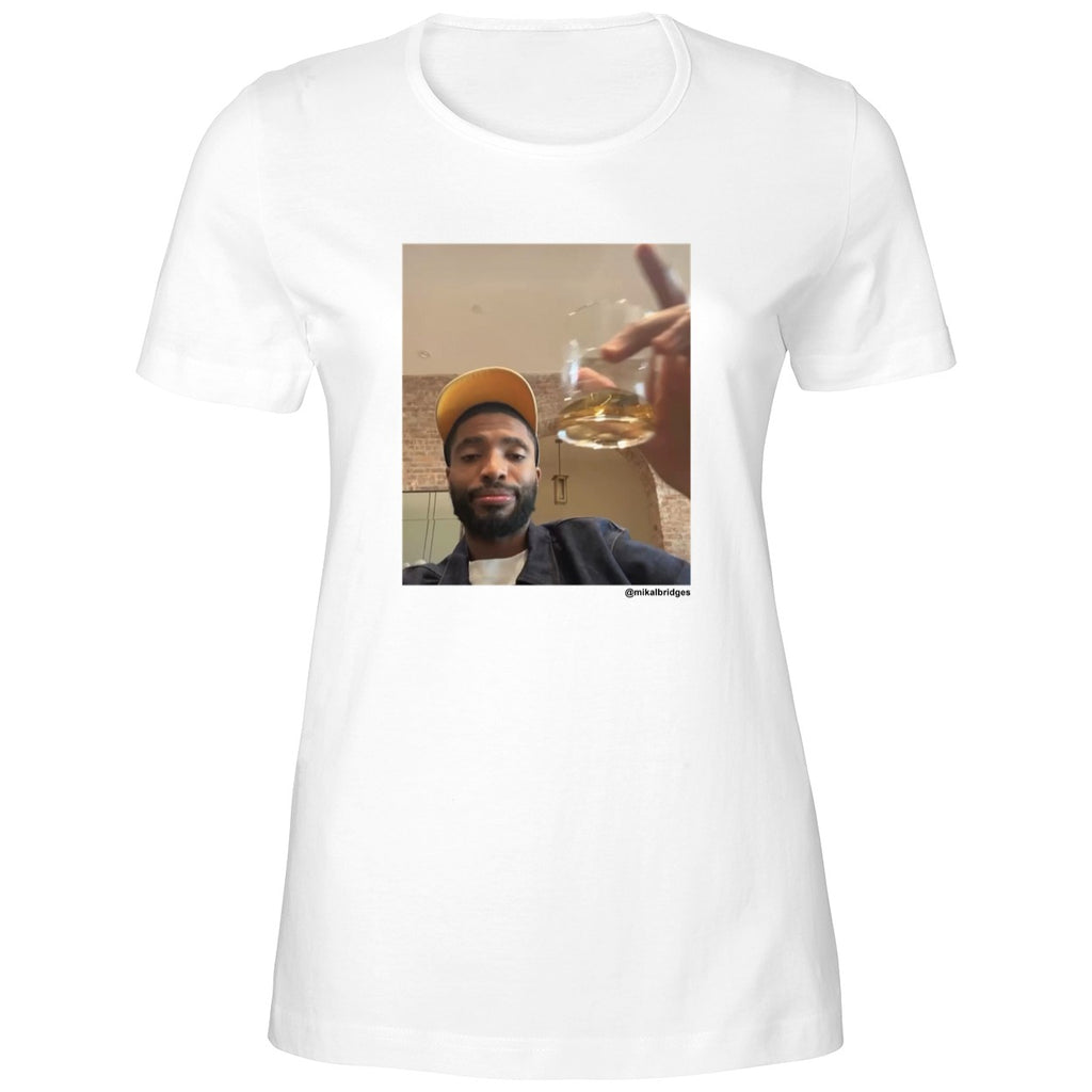 Matt Hillman With Mikal Bridges Drunk Ig Live Shirt