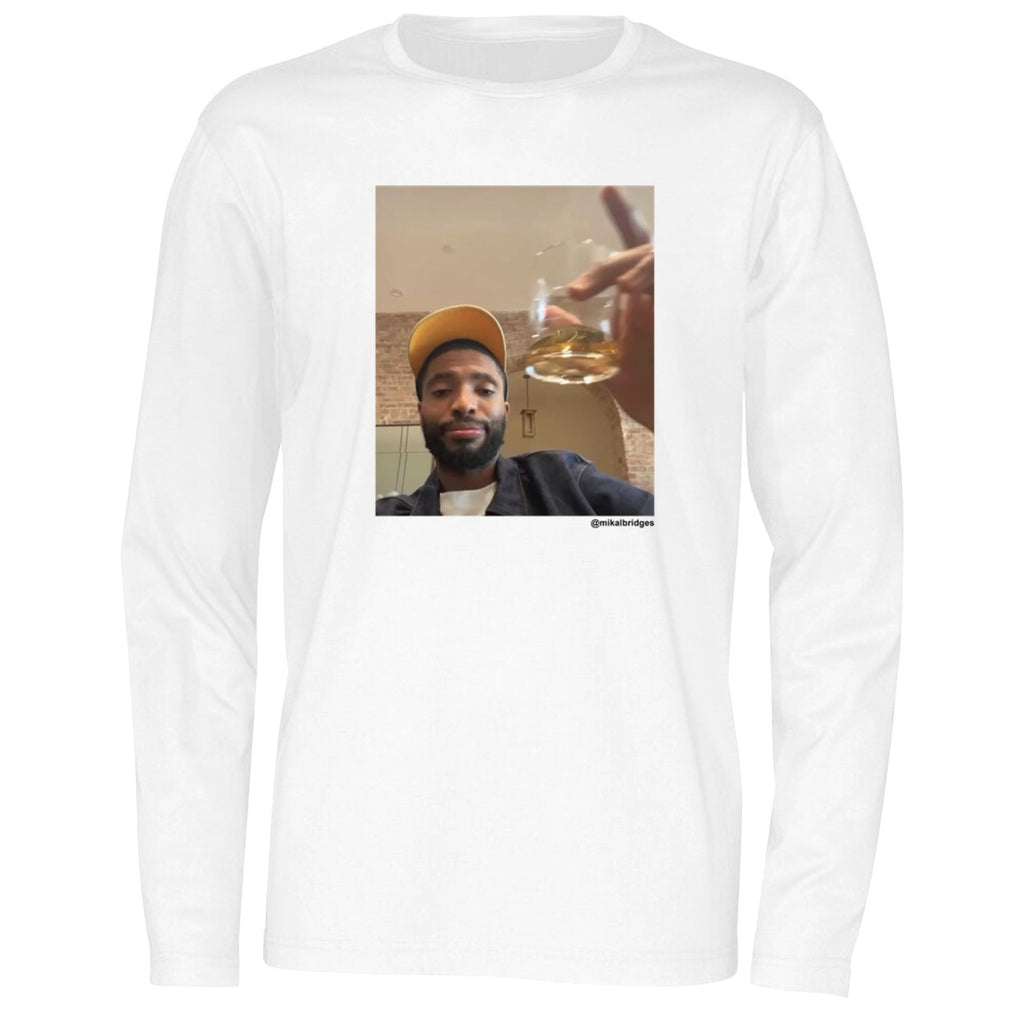 Matt Hillman With Mikal Bridges Drunk Ig Live Shirt