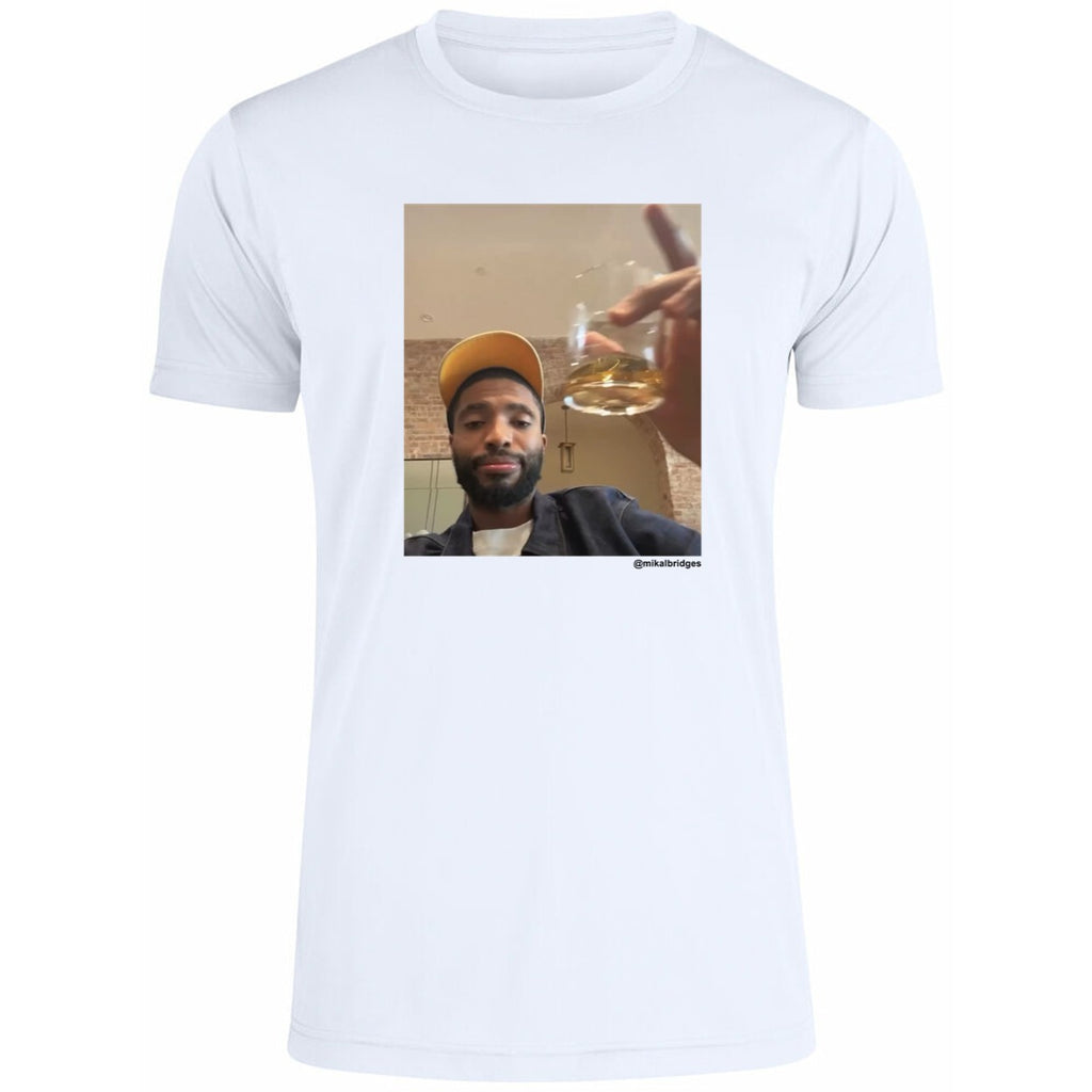 Matt Hillman With Mikal Bridges Drunk Ig Live Shirt