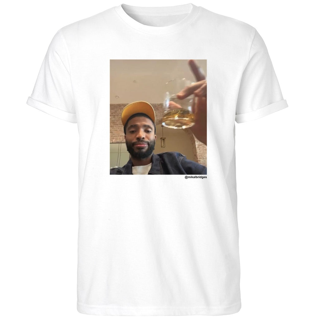 Matt Hillman With Mikal Bridges Drunk Ig Live Shirt