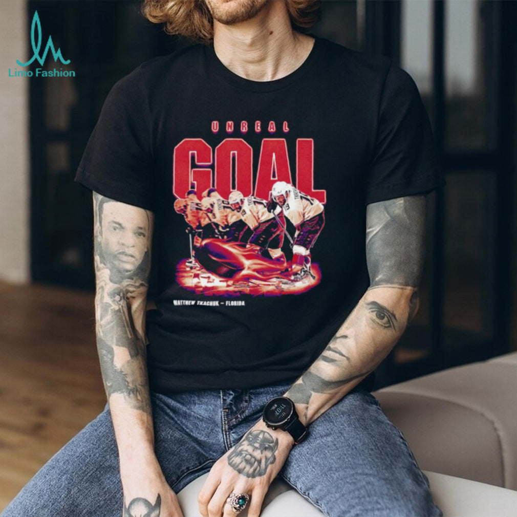 Matthew Tkachuk Florida Unreal Goal Hockey Graphic T Shirt