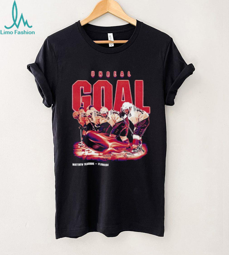 Matthew Tkachuk Florida Unreal Goal Hockey Graphic T Shirt