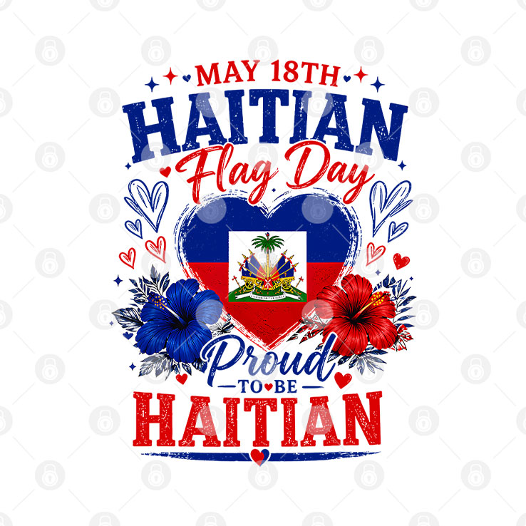 May 18th Haitian Flag Day Proud To Be Haitian T Shirt